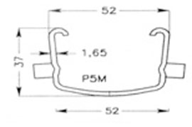 Reihenpfahl P5M